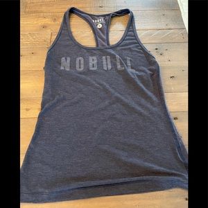 NOBULL racerback tank. Size small. Worn once.